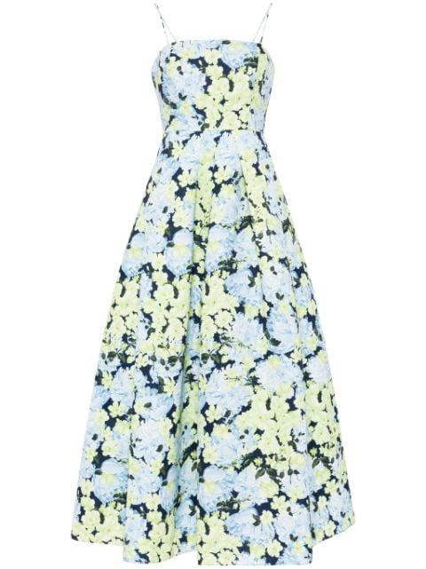Beau floral-print gown by SACHIN&BABI