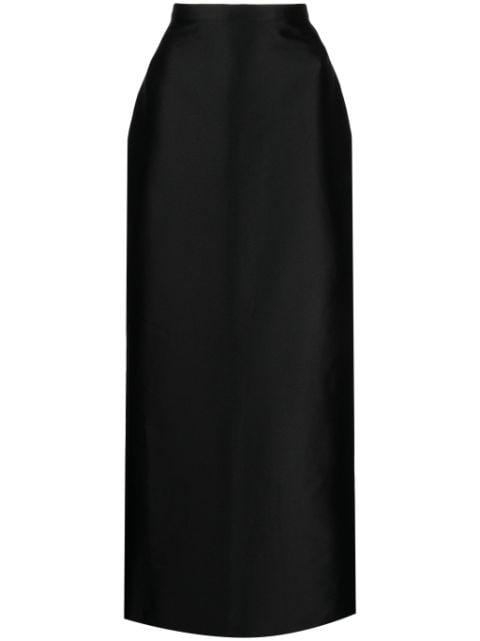 Isolde satin-finish skirt by SACHIN&BABI