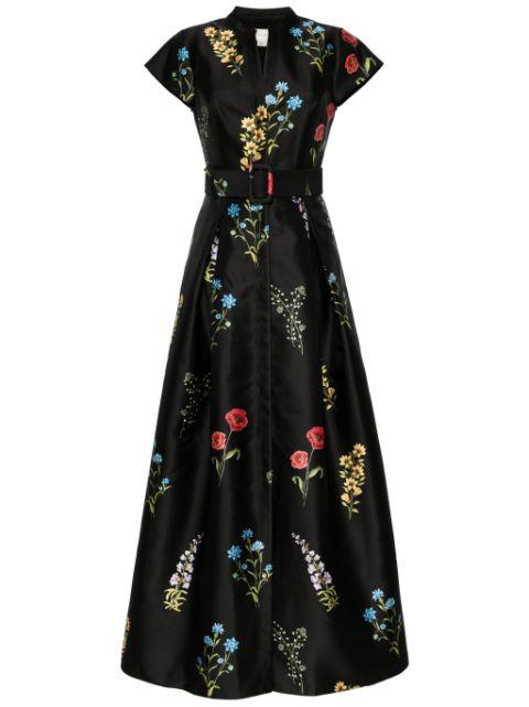Marta floral-print gown by SACHIN&BABI