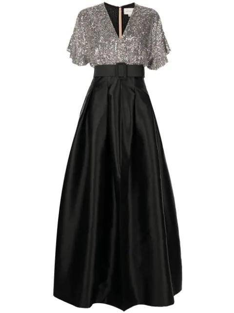 Simone sequin-embellished gown by SACHIN&BABI