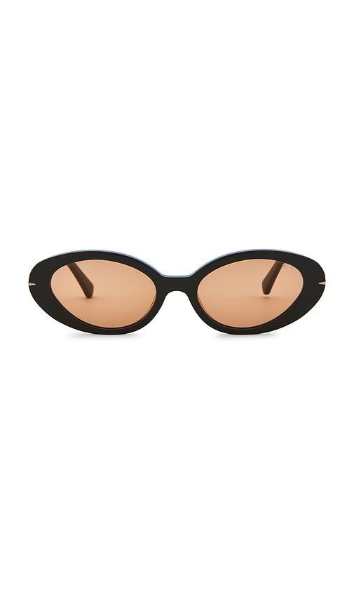 SAD Eyewear Bloom Tinted Sunglasses in Black by SAD EYEWEAR