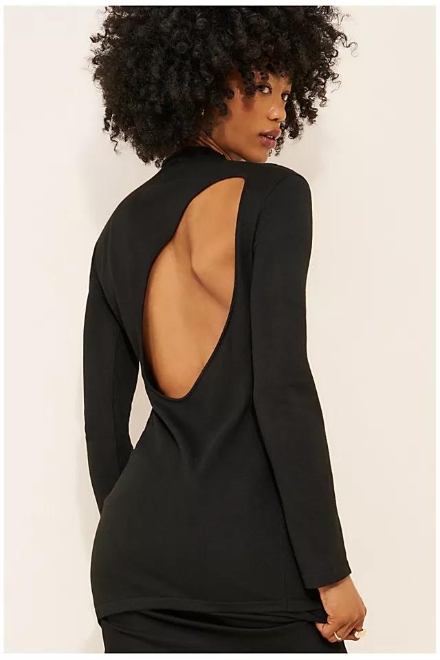 Saemdi Open Back Pullover Sweater Secondhand by SAEMDI Saemdi Open Back Pullover Sweater Secondhand by SAEMDI