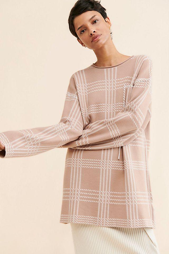 Saemdi Oversized Plaid Pullover by SAEMDI