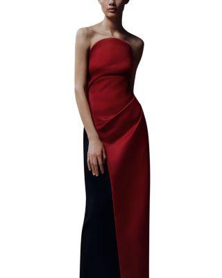 Misaki Strapless Dress by SAFIYAA