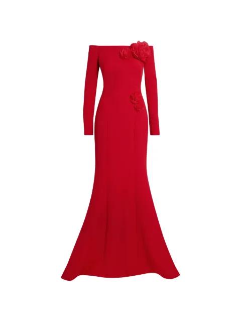 Rory off-the-shoulder maxi dress by SAFIYAA