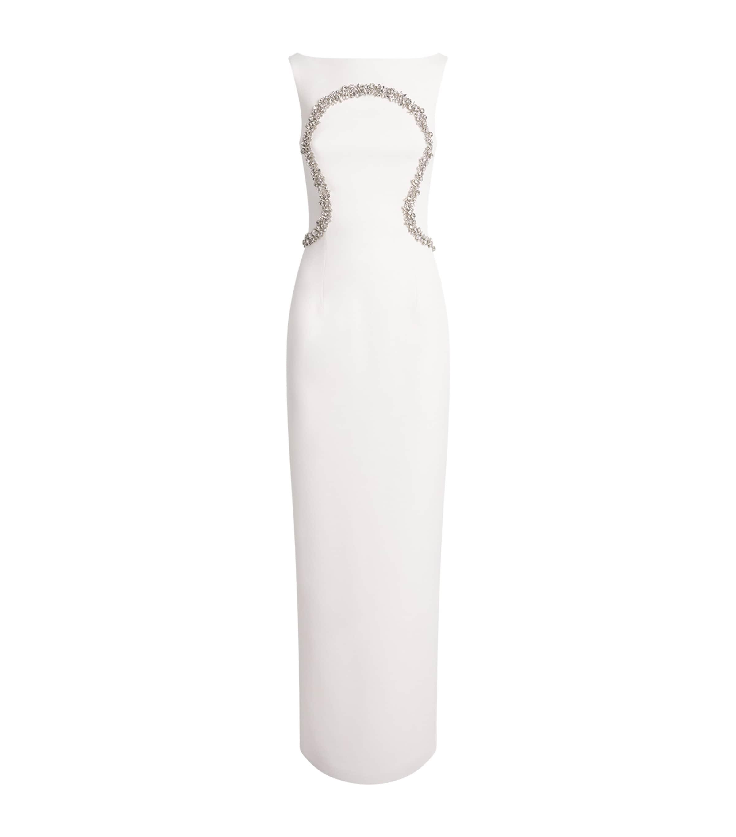 Safiyaa Crystal-Embellished Riley Gown by SAFIYAA