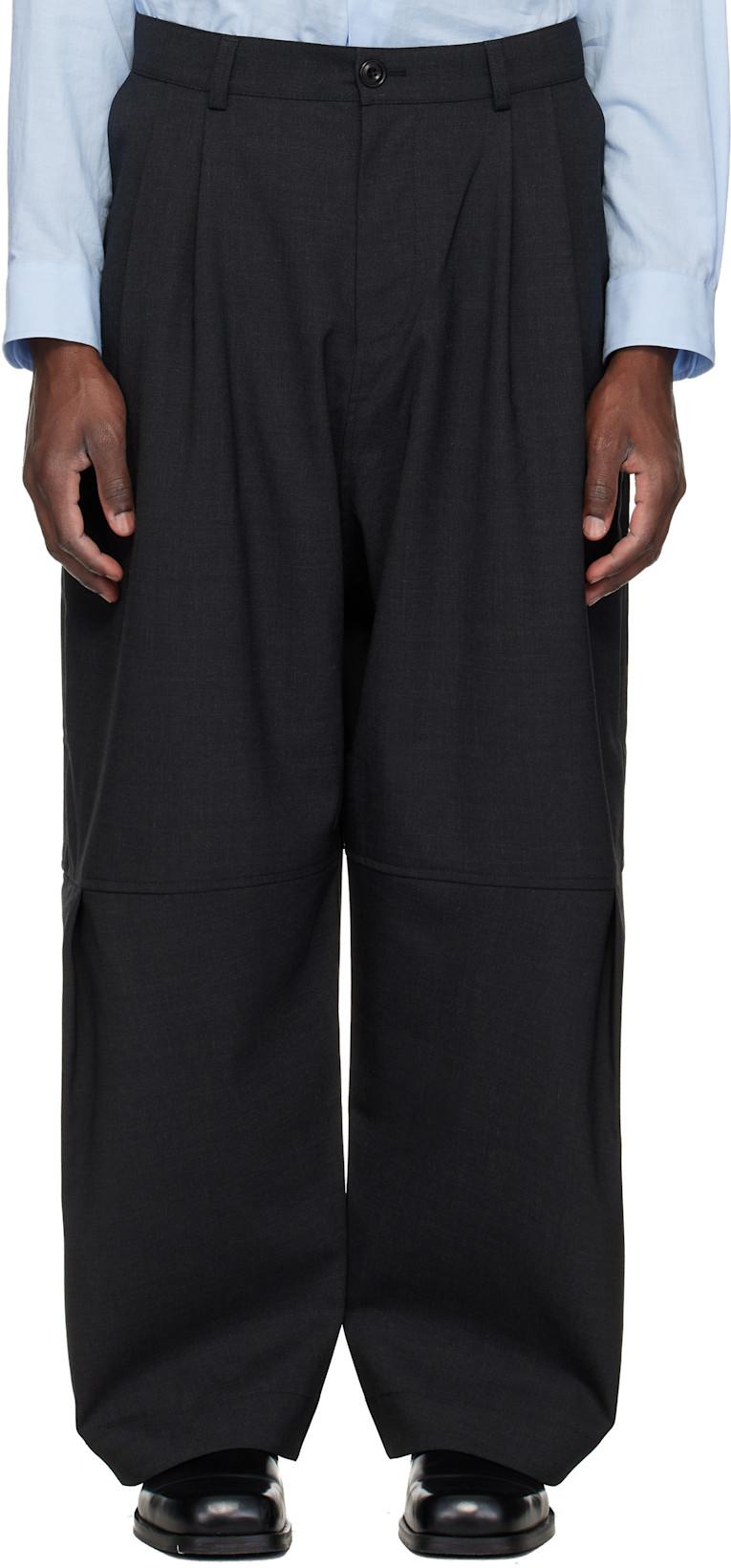 Black Zushi Trousers by SAGE NATION