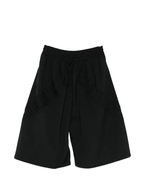 Fossil rouched shorts by SAGE NATION