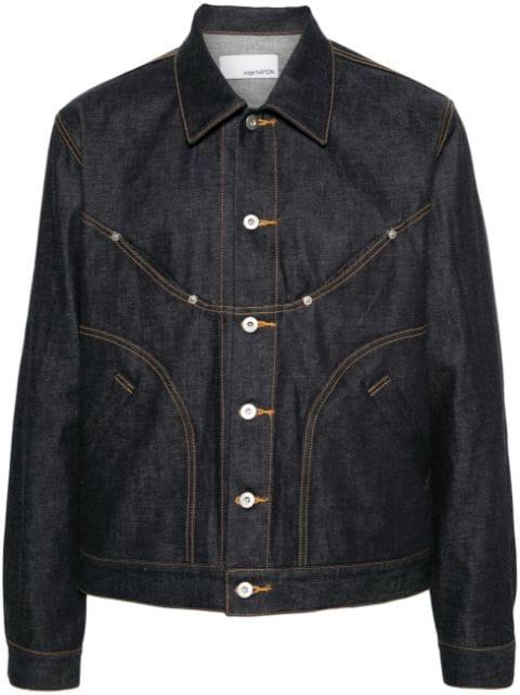 Jiji denim jacket by SAGE NATION