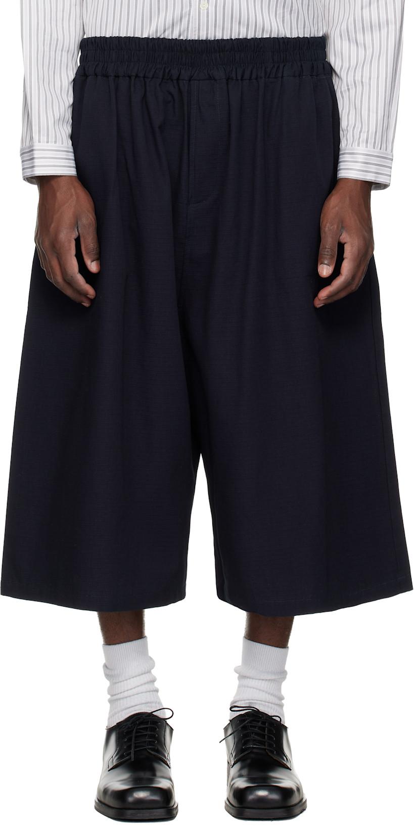 Navy Factor Shorts by SAGE NATION