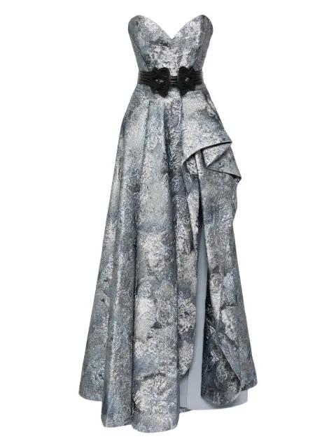 Brocade long dress by SAIID KOBEISY