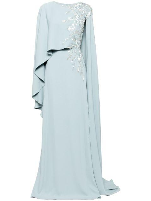 Embellished kaftan by SAIID KOBEISY