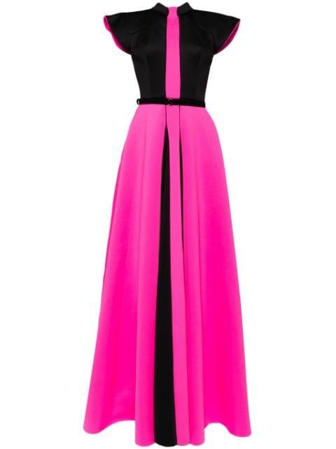 Neoprene gown by SAIID KOBEISY