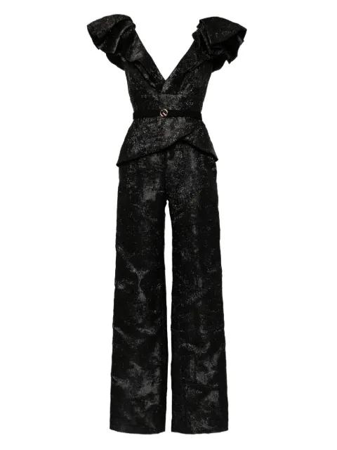 brocade jumpsuit by SAIID KOBEISY