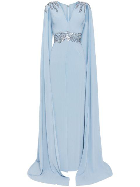 crepe dress by SAIID KOBEISY