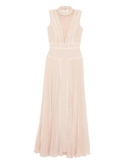 crepe georgette dress by SAIID KOBEISY