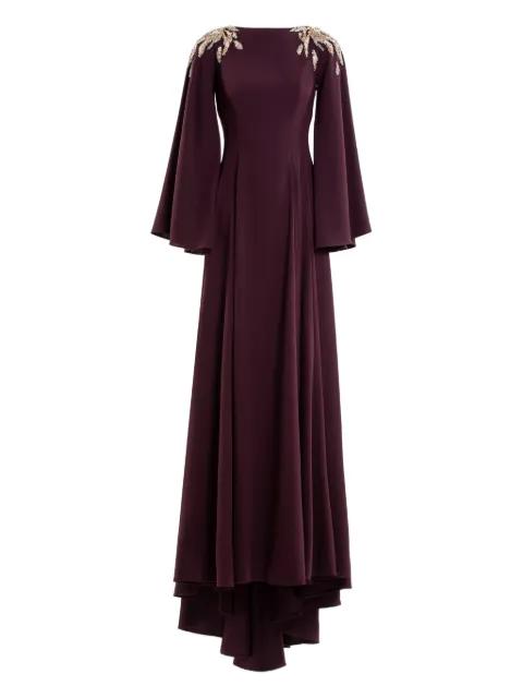 embellished maxi dress by SAIID KOBEISY