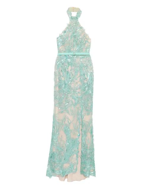 embroidered gown by SAIID KOBEISY