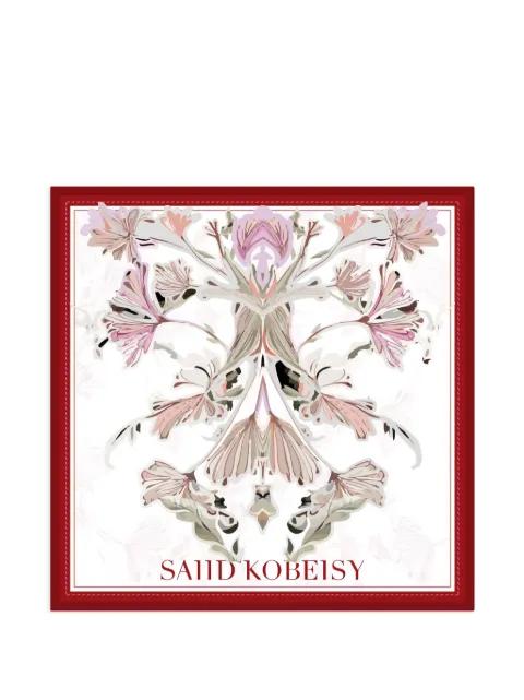 floral large scarf by SAIID KOBEISY