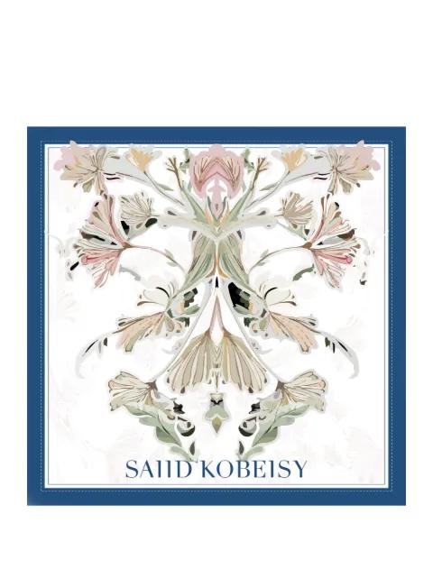 floral large scarf by SAIID KOBEISY