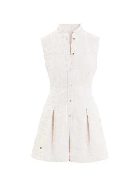 jacquard short playsuit by SAIID KOBEISY