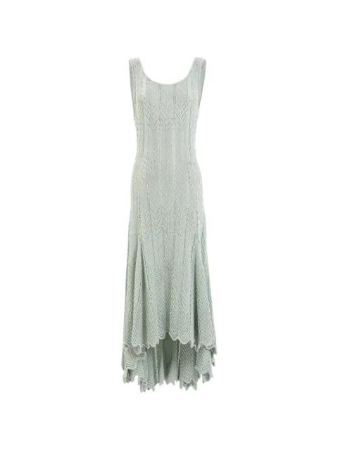knit midi dress by SAIID KOBEISY