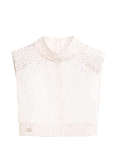 knitted top by SAIID KOBEISY