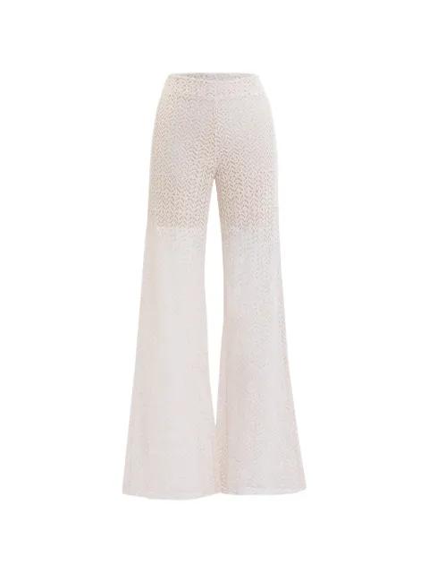 knitted trousers by SAIID KOBEISY