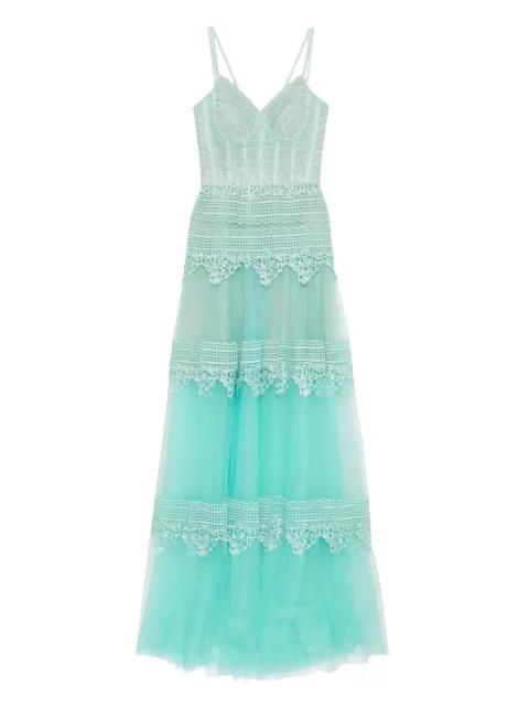 lace long dress by SAIID KOBEISY