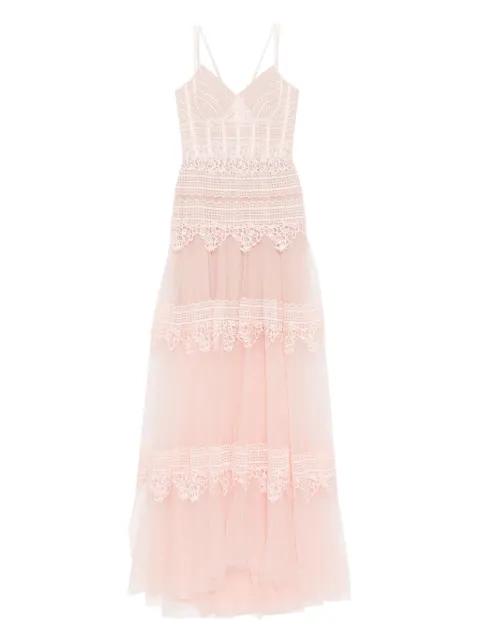 lace long dress by SAIID KOBEISY