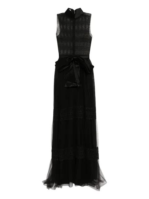 lace sleeveless dress by SAIID KOBEISY