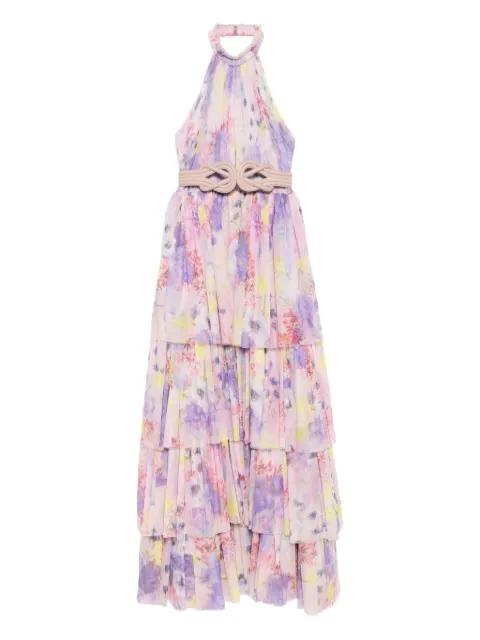 layered details dress by SAIID KOBEISY