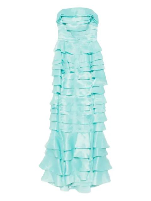 layered organza dress by SAIID KOBEISY