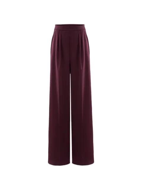 pleated wide-leg trousers by SAIID KOBEISY
