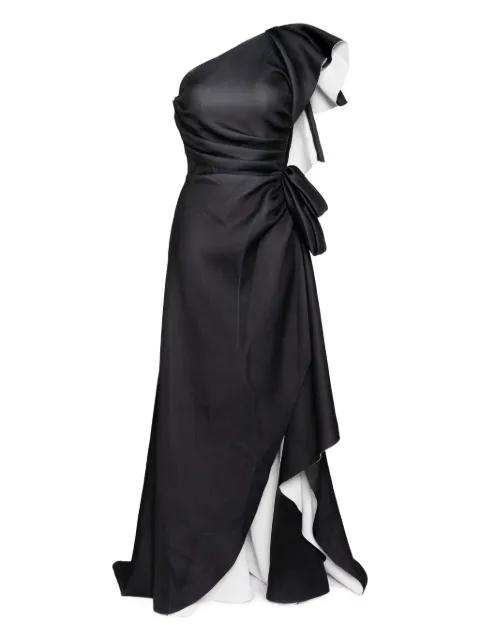 ruffled dress by SAIID KOBEISY