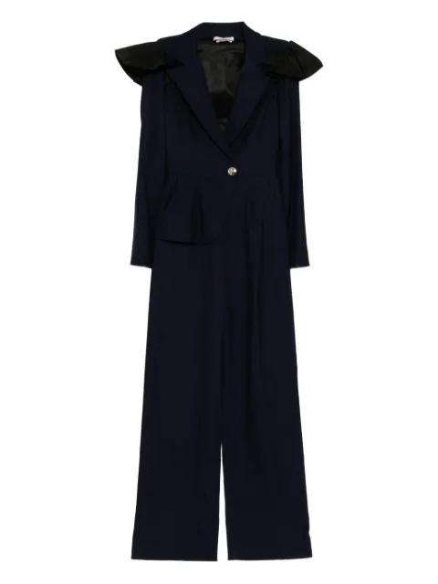 ruffled jumpsuit by SAIID KOBEISY