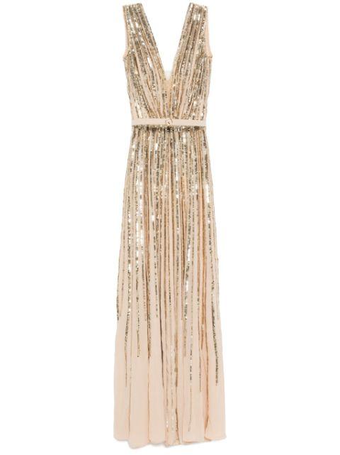 sequin long dress by SAIID KOBEISY