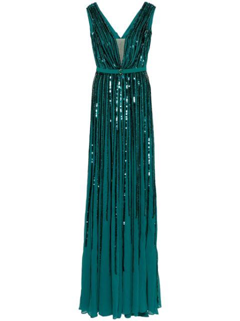 sequin long dress by SAIID KOBEISY