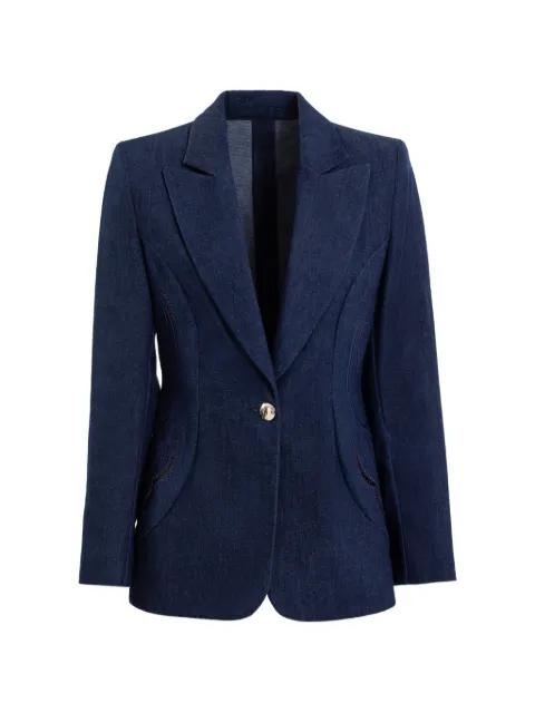 tailored fitted suit by SAIID KOBEISY