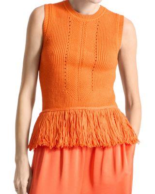 Collins Fringe Knit Top by SAINT ART