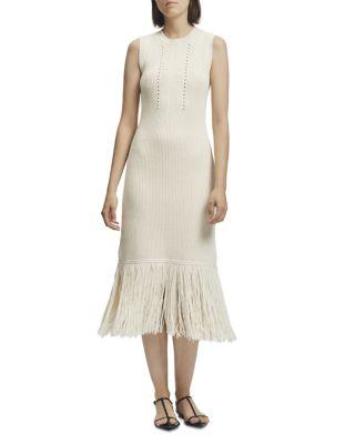 Jovie Fringe Knit Dress by SAINT ART