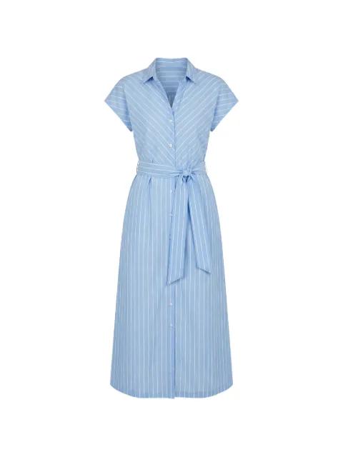 Maelys stripe-pattern midi dress by SAINT JAMES