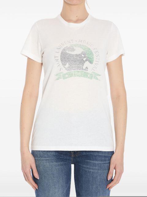 1961 Saint Laurent Music Festival t-shirt by SAINT LAURENT