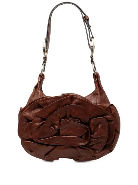 2000-2012 Leather Nadja Rose Petal shoulder bag by SAINT LAURENT 