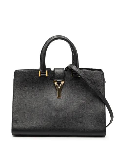 2000-2012 Small Textured Leather Cabas Chyc satchel by SAINT LAURENT 