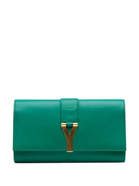2013-2025 Leather Chyc Ligne clutch bag by SAINT LAURENT 