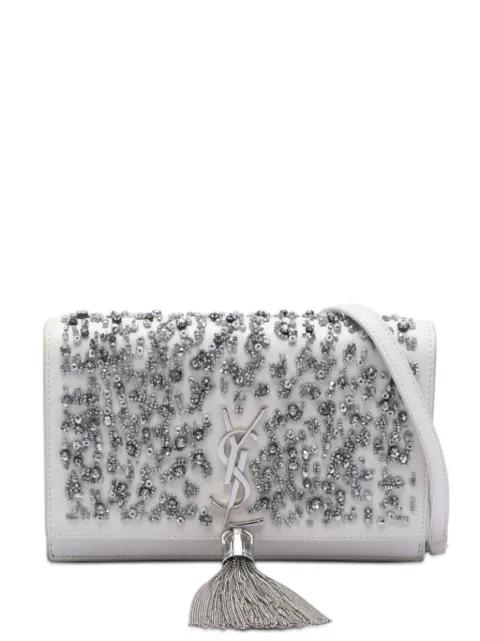 2013 Beaded Calfskin Monogram Kate Tassel Wallet on Chain crossbody bag by SAINT LAURENT 