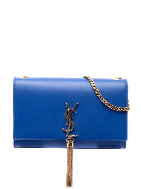 2015 Medium Smooth Calfskin Monogram Kate Tassel crossbody bag by SAINT LAURENT 