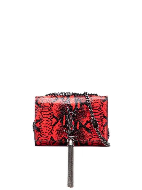 2015 Small Embossed Calfskin Classic Monogram Kate crossbody bag by SAINT LAURENT 