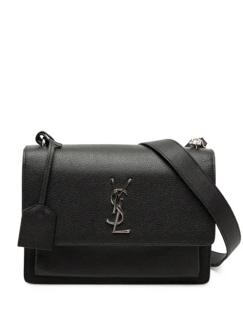 2016 Medium Grained Calfskin Monogram Sunset crossbody bag by SAINT LAURENT 